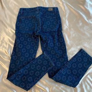 Paige skinny jeans size 24